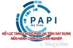 Nỗ lực tăng chỉ số PAPI, Hà Tĩnh xây dựng nền hành chính chuyên nghiệp