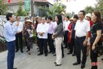 Thường trực Hội đồng nhân dân các cấp tham quan huyện nông thôn mới Nghi Xuân