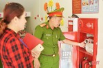 Các trường học ở Hồng Lĩnh trang bị kỹ năng phòng "giặc lửa"
