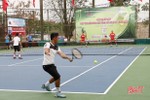 Sức hấp dẫn từ sân chơi quần vợt Hà Tĩnh