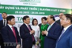 Hình ảnh Thủ tướng Nguyễn Xuân Phúc với cộng đồng người Việt ở Séc