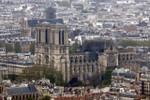 Hình ảnh Nhà thờ Đức Bà Paris sau vụ cháy kinh hoàng