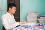 Cậu học trò mù ở Hà Tĩnh giành học bổng hơn 2,2 tỷ đồng