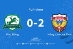 Video: Hồng Lĩnh Hà Tĩnh đánh bại Phù Đổng FC 2-0 trong ngày sinh nhật HLV Phạm Minh Đức
