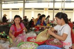 Hơn 90% tiểu thương từ chợ cũ vào kinh doanh tại chợ Bình Hương