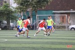 16 đội tranh tài Giải Bóng đá thể thao ngành Ngân hàng Hà Tĩnh