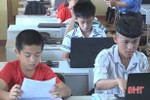 22 học sinh đạt giải hội thi tin học trẻ cấp huyện Vũ Quang