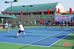 120 VĐV tranh tài Giải quần vợt TX Kỳ Anh lần thứ nhất