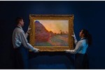 Bức tranh vẽ đống rơm của danh họa Monet được đấu giá 110,7 triệu USD
