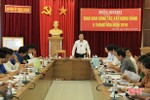 Cán bộ xã ở Nghi Xuân phải sâu sát trong triển khai các chủ trương của Đảng