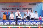 Thị xã Hồng Lĩnh trao quà cho 122 trẻ em hoàn cảnh khó khăn