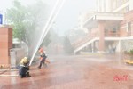 150 nhân viên điện lực được huấn luyện nghiệp vụ phòng cháy chữa cháy