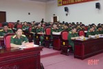 Bộ CHQS Hà Tĩnh tập huấn Luật Quốc phòng 2018 cho cán bộ, chiến sỹ