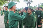 Học sinh Hà Tĩnh trưởng thành qua trải nghiệm môi trường quân ngũ