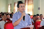 Đại biểu Quốc hội, HĐND tỉnh tiếp xúc với cử tri các huyện Kỳ Anh, Vũ Quang
