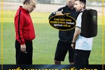 Ảnh chế Messi “cầu cứu“ HLV Park Hang Seo hiến kế để đánh bại Qatar