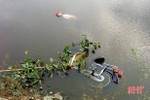 Phát hiện thi thể nam giới cùng xe máy tại hồ Miếu Rỏi ở Thạch Hà
