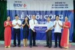 BIDV Hà Tĩnh hỗ trợ 10,9 tỷ đồng xây dựng trường THPT Lý Chính Thắng