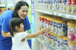 Sữa nước và sữa bột trẻ em Vinamilk đang dẫn đầu thị trường
