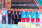 Hà Tĩnh giành 9 huy chương Giải Đua thuyền Đông Nam Á