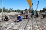 “Vượt nắng” trên công trường dự án tưới tiêu Bắc Thạch Hà