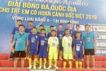 Hà Tĩnh vào vòng chung kết Giải Bóng đá quốc gia dành cho trẻ em hoàn cảnh đặc biệt