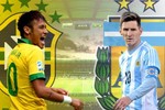 Brazil vs Argentina - vẻ đẹp nơi triền dốc