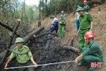 Hà Tĩnh xác định mức độ thiệt hại của vụ cháy rừng lớn nhất từ trước đến nay