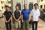 Tạm giam 2 đối tượng trộm trâu ở Hương Khê