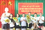 2 trường học đầu tiên ở Cẩm Xuyên sáp nhập theo Nghị quyết 96 HĐND tỉnh
