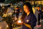 Lung linh ngàn ngọn nến tri ân tại Ngã ba Đồng Lộc