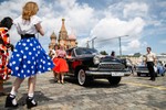 Đã mắt với dàn xe cổ đẹp – độc – lạ hội ngộ ở Moscow