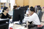 Tỷ lệ hồ sơ nộp trực tuyến tại Trung tâm Phục vụ hành chính công Hà Tĩnh đạt 5,6%