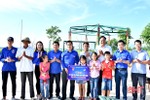 Tỉnh đoàn Hà Tĩnh thiết thực hỗ trợ xã Cẩm Lộc xây dựng nông thôn mới