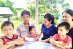 Bạn đọc Báo Hà Tĩnh giúp đỡ bé gái 9 tháng tuổi mồ côi mẹ