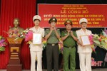 Thêm 10 công an chính quy đảm nhiệm các chức danh công an xã ở Hà Tĩnh