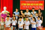 Trên 100 đầu sách "gửi yêu thương" đến học sinh Hương Sơn