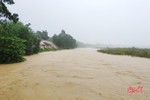 Hà Tĩnh vẫn mưa to, cảnh báo lũ khẩn cấp trên sông Ngàn Sâu