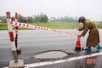 Cẩn trọng với “bẫy” giao thông trên tuyến tránh TP Hà Tĩnh sau mưa lũ