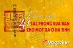 Khám phá 41 sắc phong vua ban cho một xã ở Hà Tĩnh