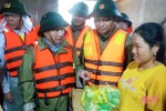 Bí thư Tỉnh ủy chỉ đạo ứng cứu mưa lụt, động viên người dân vùng "rốn lũ" Hương Khê