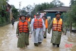 Ban Thường vụ Tỉnh ủy Hà Tĩnh điện khẩn, cử lực lượng hỗ trợ ứng phó mưa lũ ở cơ sở