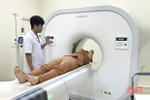 Thêm bệnh viện tuyến huyện Hà Tĩnh vận hành máy chụp cắt lớp vi tính 6 dãy