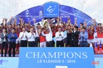 Hồng Lĩnh Hà Tĩnh đăng quang chức vô địch Giải hạng nhất quốc gia 2019