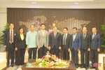 Chủ tịch UBND tỉnh Trần Tiến Hưng đón tiếp Đại sứ Vương quốc Thái Lan tại Việt Nam và Tỉnh trưởng tỉnh Nakhonphanom
