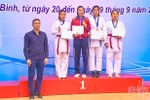 Hà Tĩnh giành 3 huy chương tại Giải vô địch karate quốc gia năm 2019
