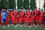 Chờ đợi HLV Park Hang Seo chốt danh sách 23 cầu thủ đấu Malaysia