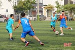 21 đội tranh tài Giải Bóng đá nam khối các cơ quan và doanh nghiệp Hà Tĩnh