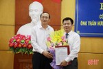 Ông Trần Hữu Khanh nhận nhiệm vụ Phó Giám đốc Sở TN&MT Hà Tĩnh