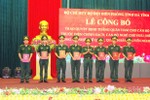 Biên phòng Hà Tĩnh điều động, bổ nhiệm 56 sĩ quan, quân nhân chuyên nghiệp